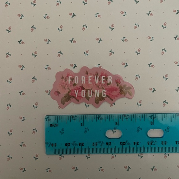 “Forever Young” Sticker - Picture 2 of 2